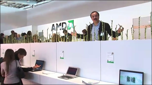 Технопарк: компания AMD на выставке CeBIT 2011
