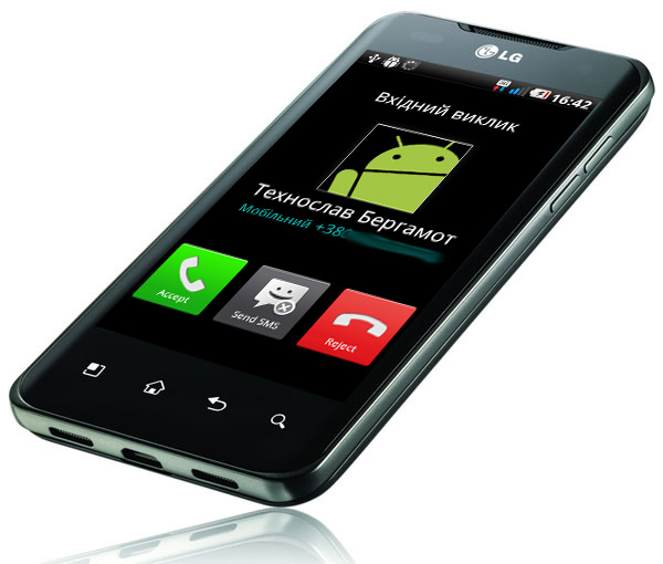 Марафон: контакты и интеграция с социальными сетями в LG Optimus 2X