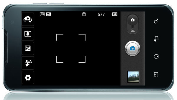 Марафон: интерфейс камеры и примеры снимков в LG Optimus 2X