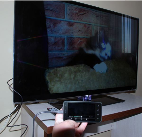 Марафон: воспроизведение видео через HDMI и DLNA в LG Optimus 2X-5