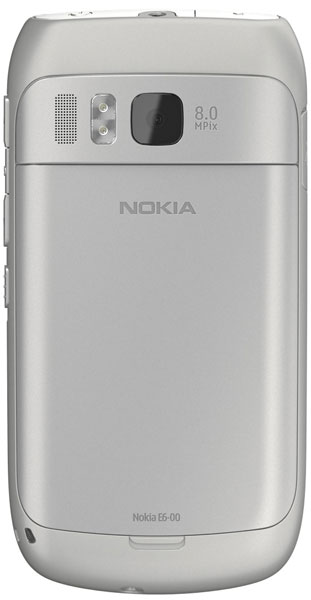 Nokia E6. QWERTY-моноблок с сенсорным VGA-дисплеем-5