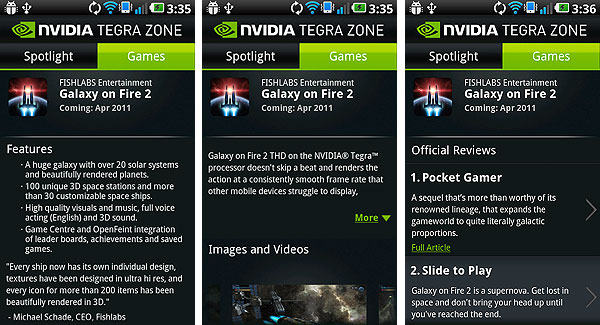 Android-гид: Nvidia Tegra Zone — каталог игр, оптимизированных для процессора Tegra-5