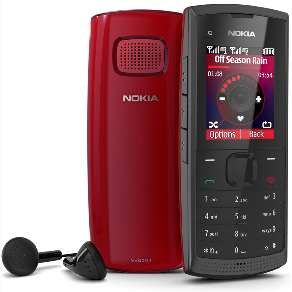 Планы поменялись: Nokia X1-01 — дуалсим с плеером за 500 гривен