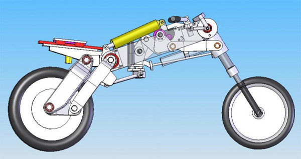 Uno III: трехколесный мотоцикл-трансформер (видео)-6
