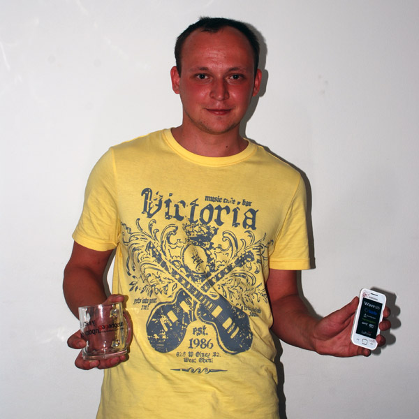 Виталий Меньков из Чернигова, победитель конкурса "SMS-признание в любви"!