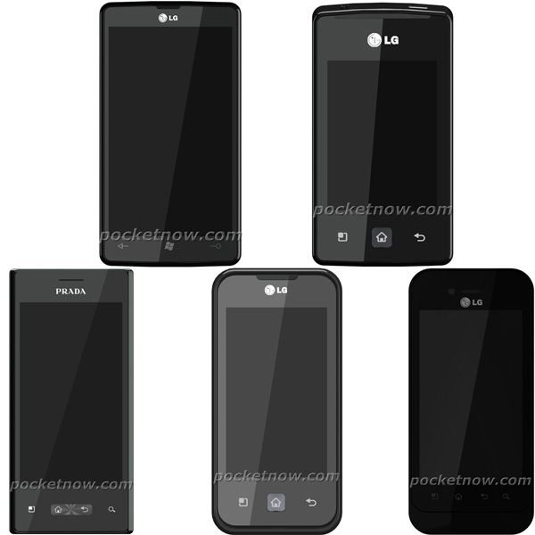 Большая утечка: 5 неанонсированных смартфонов LG