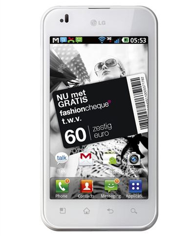 Я знаю, что вы скурили прошлым летом: LG Optimus Black в белом цвете появился в Голландии-2
