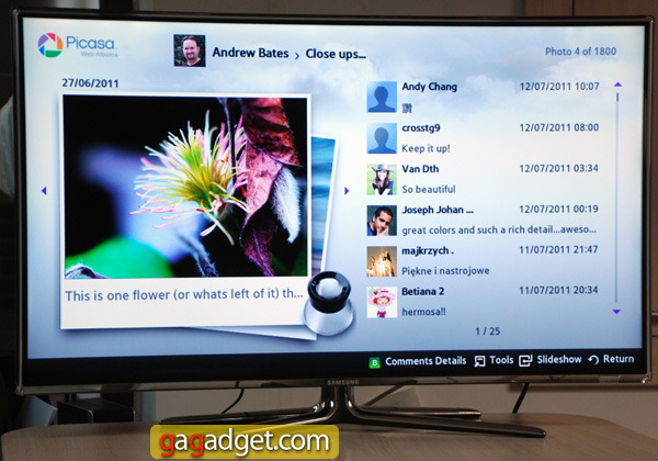 Видеообзор 3D-телевизора Samsung UE40D7000 с пакетом SmartTV-31