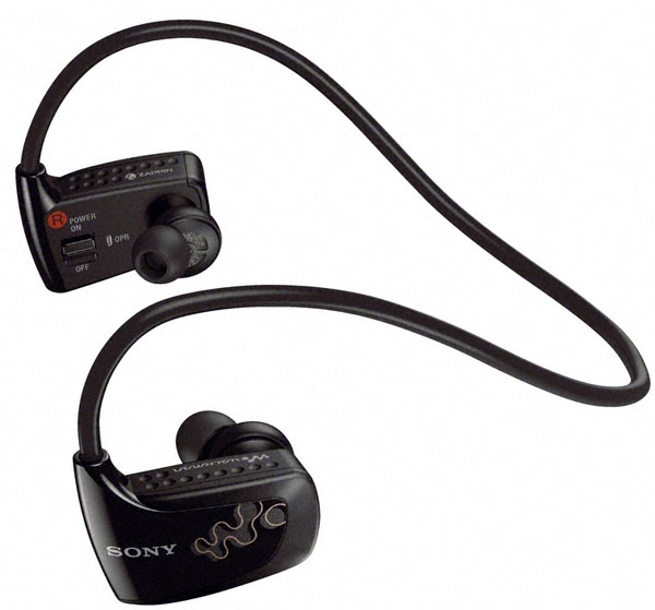 Sony Walkman NWZ-W260: махонький водозащищенный MP3-плеер в наушниках-3