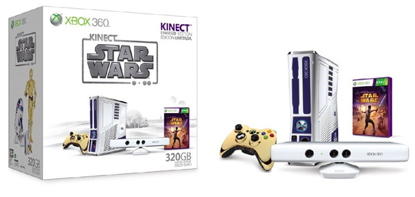 Star Wars Kinect: специальный выпуск Xbox 360 в стилистике R2D2 и C3PO-10