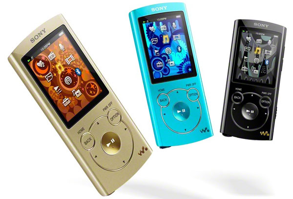 Медиаплееры Sony Walkman 2011 года: серии A860, S760 и E460-9