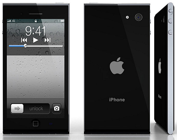 Концепт iPhone 5 студии дизайна NAK-7