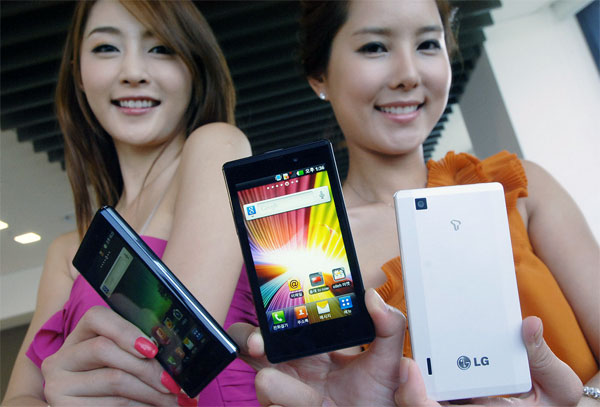 LG SU880 Optimus EX: тонкий смартфон с ярким дисплеем для Кореи