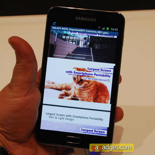 Внешний вид и производительность Samsung Galaxy Note своими глазами-16