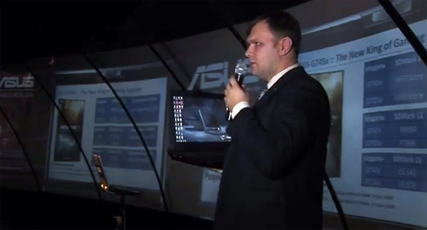 Технопарк: презентация геймерских ноутбуков Asus в Украине