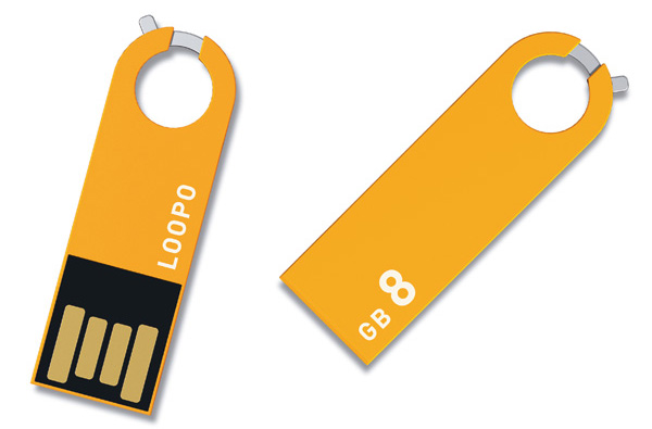 LOOPO: концепт USB-флешки удобной для ношения