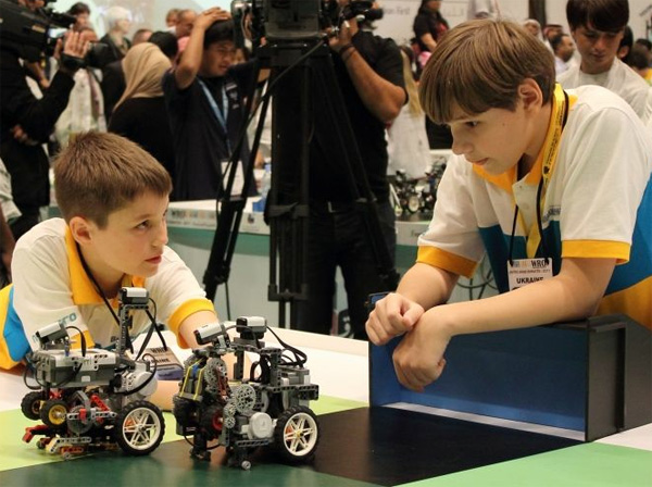 Участники Всеукраинской олимпиады по робототехнике готовятся отстоять право проведения WRO  в Украине в 2015 году