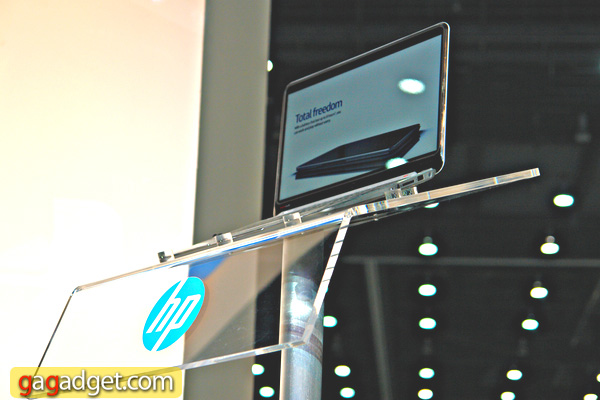 Новые ультрабуки HP на Influencer Summit 2012: HP Spectre XT