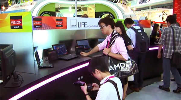 Технопарк: AMD на выставке Computex 2012