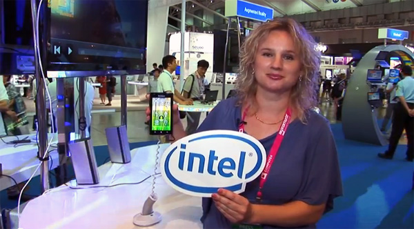 Технопарк: смартфоны с процессорами Intel на выставке Computex 2012