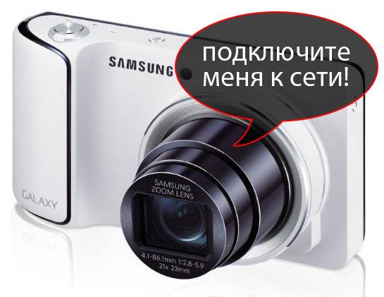Камера Samsung Galaxy: 16 МП, Android 4.1, 21-кратный оптический зум