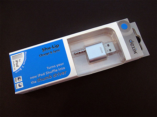 Dexim Shu-Lip: USB-адаптер для iPod shuffle 3G