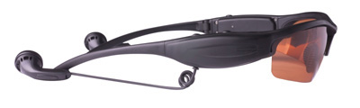 «Шпионский» гаджет: солнцезащитные очки с МР3-плеером и 1,3-мегапиксельной камерой