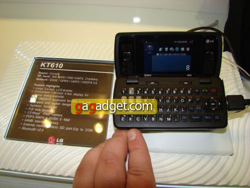 LG KT610 - клавиатурный коммуникатор на платформе S60 (обновлено)-2