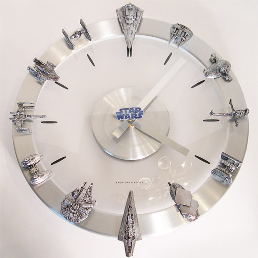Настенные часы для фанатов «Звездных войн»-2