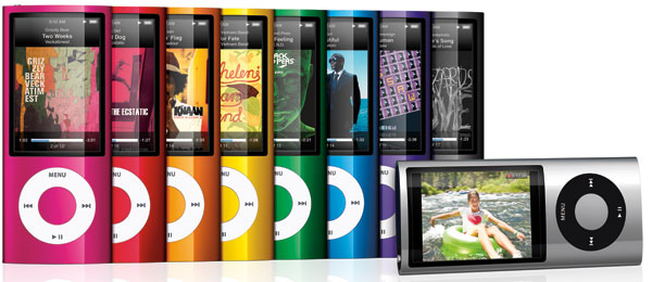 Apple iPod Nano 5 поколения: 9 цветовых вариантов и встроенная камера-2