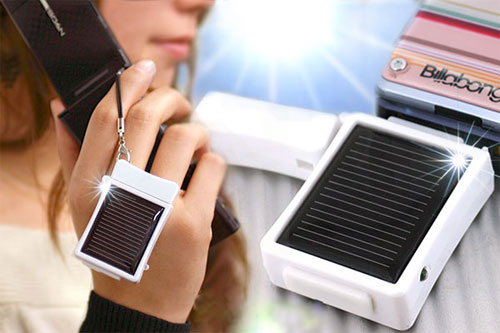Solar Cell Strap. Первый полезный брелок для телефона
