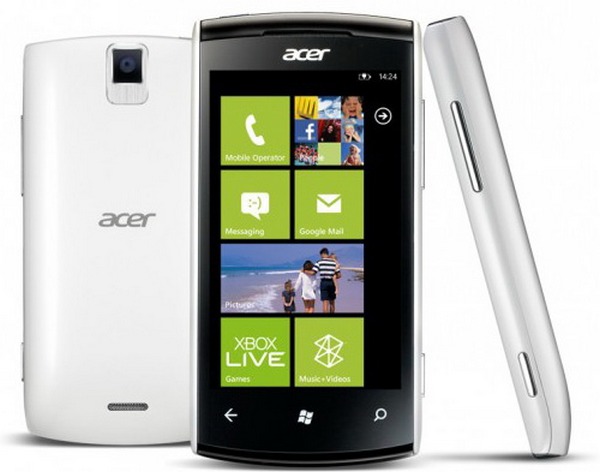 Acer Allegro: смартфон на Windows Phone 7.5 Mango за 300 евро-2