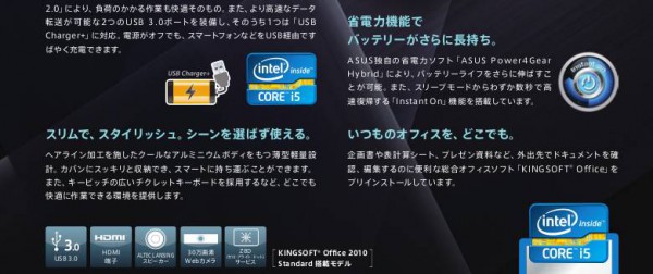 ASUS выпустит ноутбук U24E с процессором Intel Core i5 и 11,6-дюймовым дисплеем-3