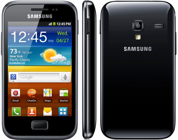 Пополнение в семье Galaxy: смартфон Samsung Galaxy Ace Plus