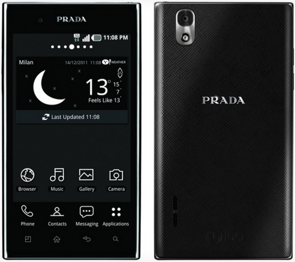 Официальные изображение и техданные смартфона LG Prada 3.0