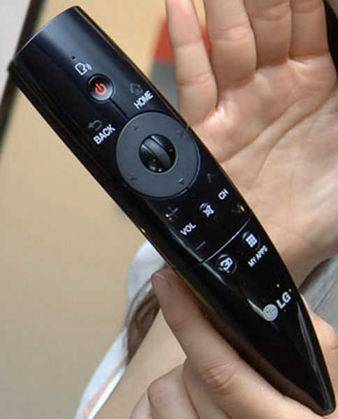 Новые подробности о 3D-телевизорах LG: пакет Google TV и пульт с клавиатурой-3