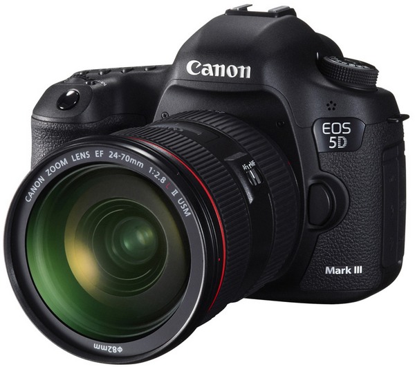 Полнокадровая зеркалка Canon EOS 5D Mark III с 22-мегапиксельной матрицей