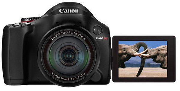 Canon PowerShot SX40 HS: 35-кратный оптический зум и поворотный дисплей-3
