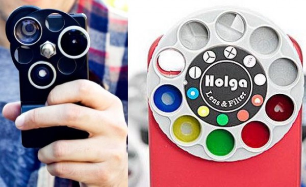 Lens Dial и Holga Lens: чехлы с настоящими объективами и светофильтрами