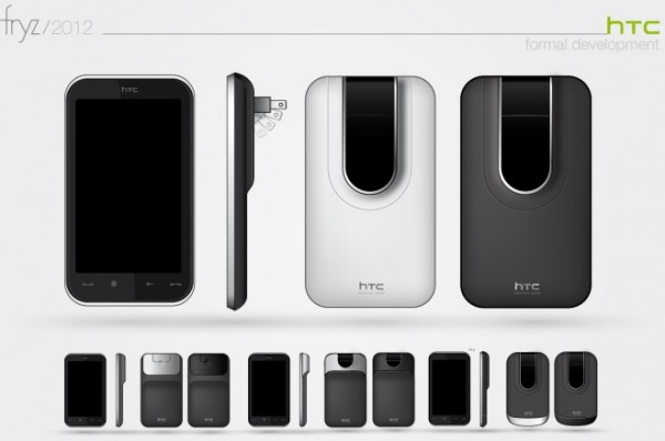 Концепт смартфона HTC Magnesium с дополнительным аккумулятором и настенной зарядкой-3
