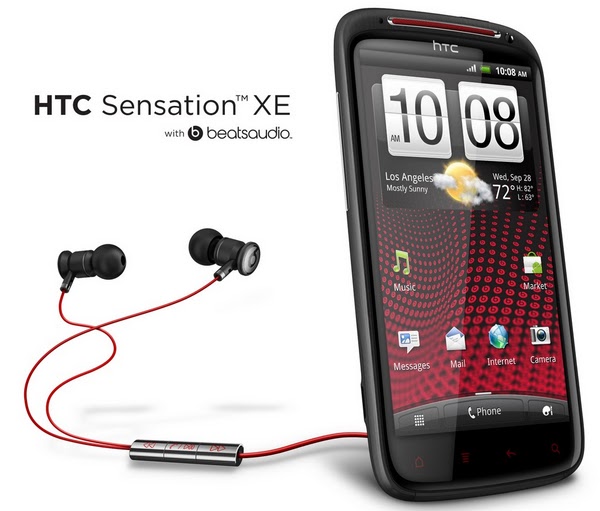 HTC + Beats = смартфон HTC Sensation XE