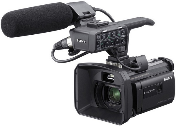 Анонсирована профессиональная видеокамера Sony NXCAM HXR-NX30J