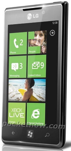 LG Miracle: бюджетный смартфон c IPS-дисплеем и ОС Windows Phone 7.5 (утечка)