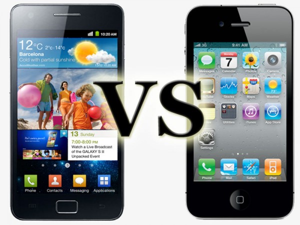 Сравнительный краш-тест смартфонов Samsung Galaxy S II и iPhone 4S (видео)