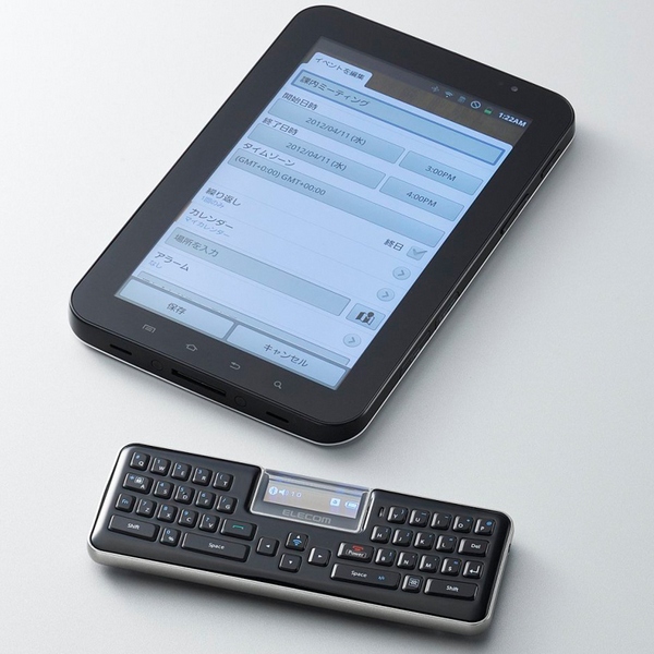 Bluetooth-гарнитура Elecom с прозрачным экраном может служить клавиатурой и телефоном-2