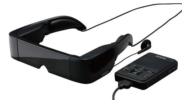 Epson Moverio BT-100: видео-очки с прозрачными дисплеями