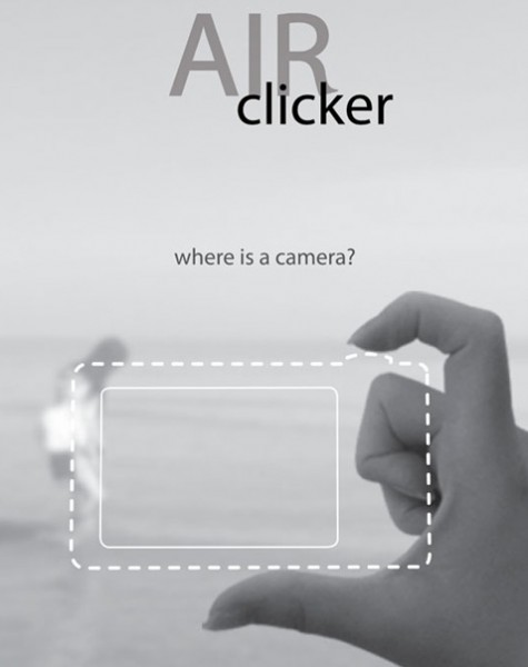 Air Clicker: концепт мини-камеры, надевающейся на пальцы