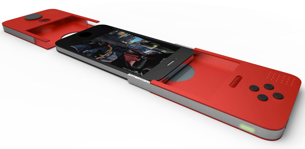 Концепт чехла Gaming Pod, превращающего iPhone в игровую приставку-2