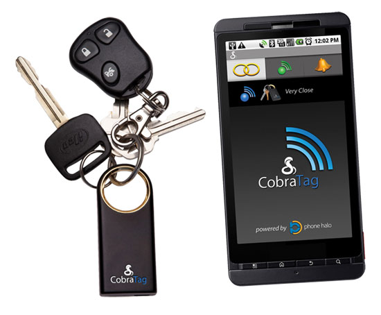 Cobra Tag помогает найти ключи при помощи телефона и наоборот