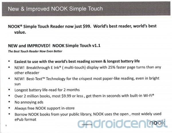 7-дюймовый планшет B&N Nook Tablet за $250 и падение цен на Nook Color и Nook Simple Touch-8
